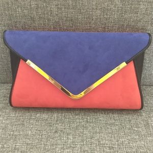 Aldo Colour Block Envelope Purse